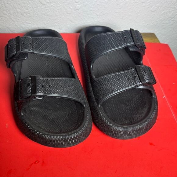 BEACH SLIDES SQUISH BY J SLIDES Women's SIZE 8 NWOT - Picture 2 of 7